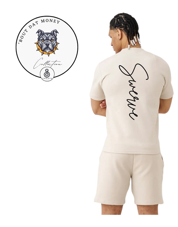 Be about your Money Dawg - With the 12 ounce Premium Lycra Short Set